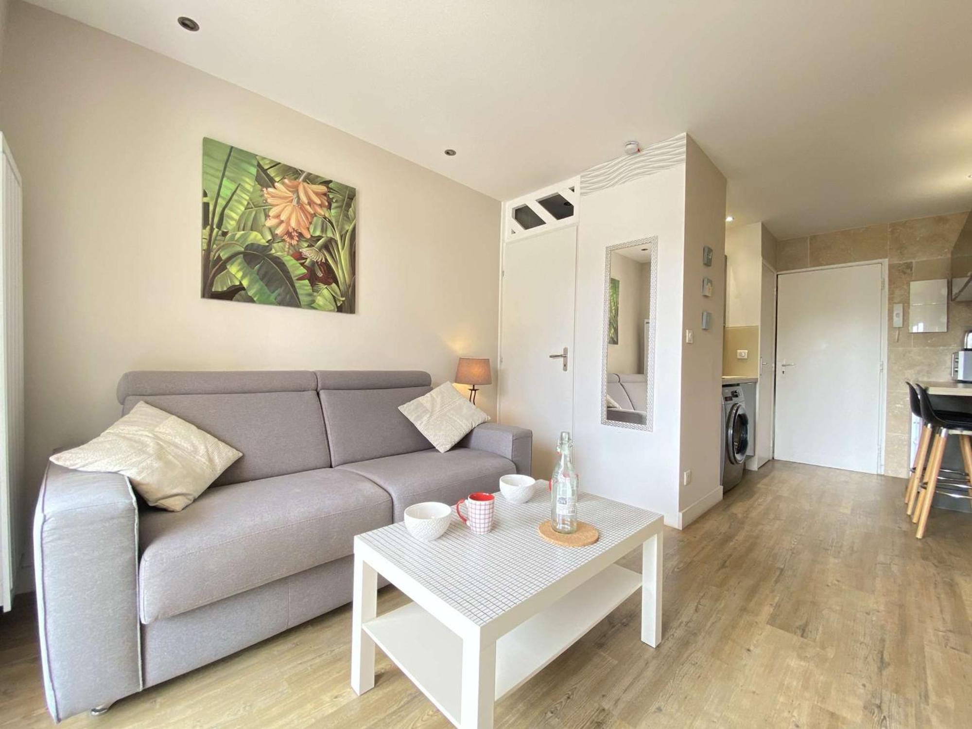 Studio Moderne Avec Balcon Sud, Parking Prive, Pres Avenue De Gaulle - 2 Couchages A La Baule - Fr-1-245-107 Экстерьер фото